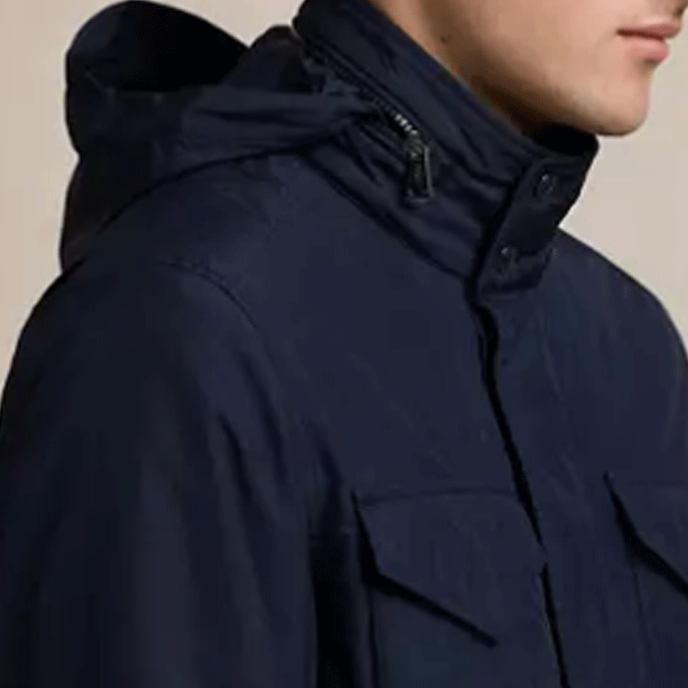 Polo Ralph Lauren  Navy Blue Zip-Up Stand Collar Jacket. 710963339-002 圖 6