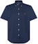 Buy Polo Ralph Lauren 海軍藍短袖襯衫 標誌設計 按扣領口 710914495-006
