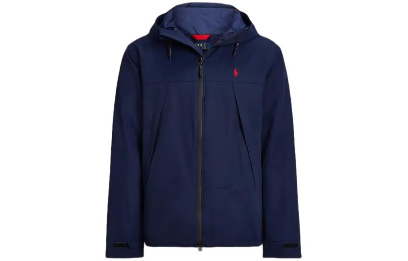 Polo Ralph Lauren  Navy Water-Resistant Hooded Logo Embroidered Jacket. MNPOOTW16021-197 圖 2