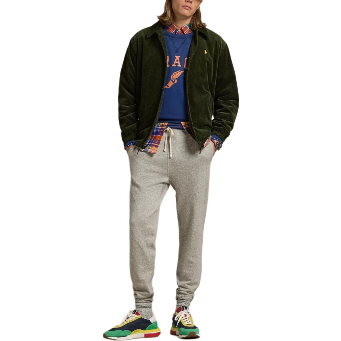 Polo Ralph Lauren  Olive Solid Corduroy Coach Jacket. MNPOOTW16021451- 圖 3