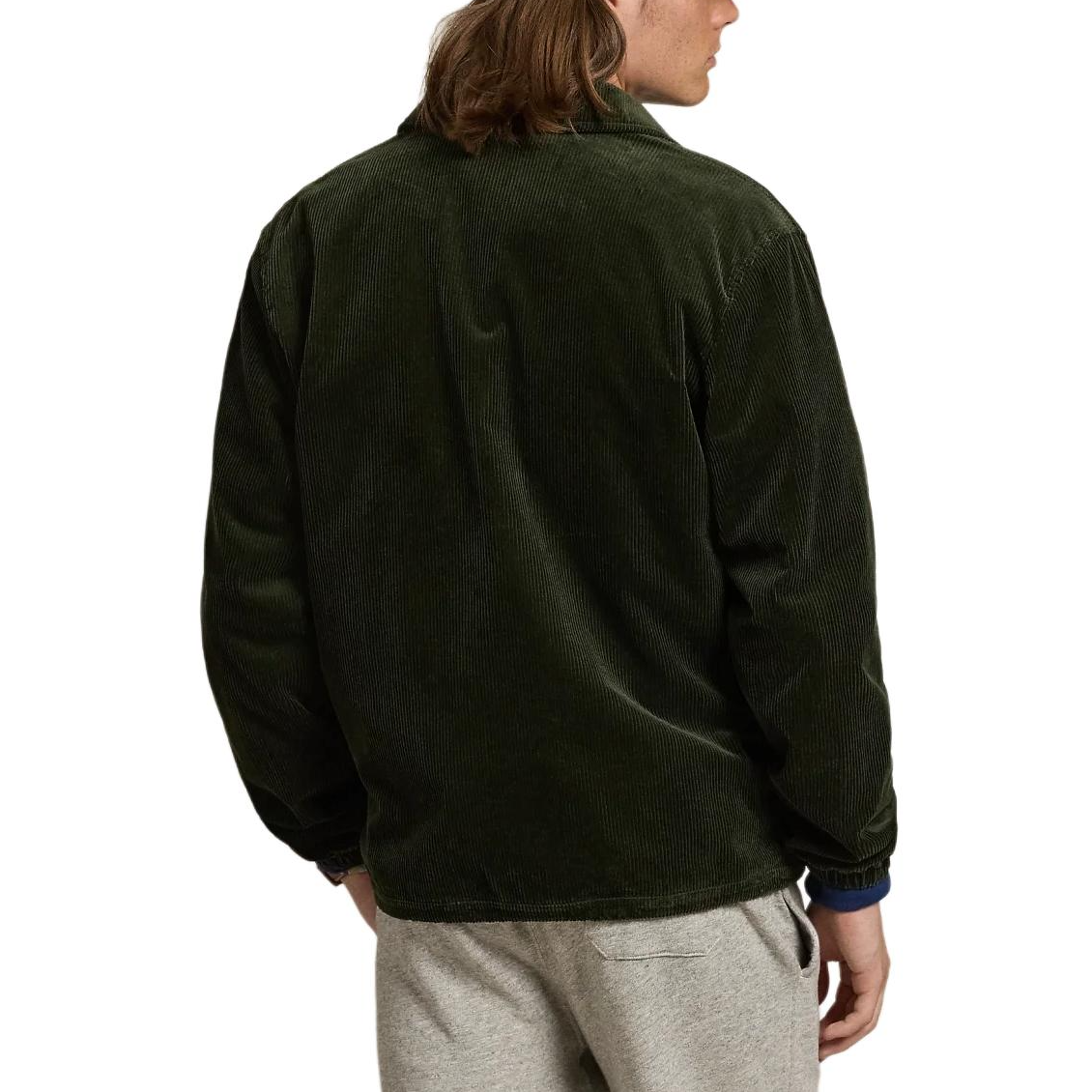 Polo Ralph Lauren  Olive Solid Corduroy Coach Jacket. MNPOOTW16021451- 圖 5