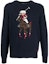 Buy Polo Ralph Lauren 深藍色圖案圓領針織毛衣 710834685-001