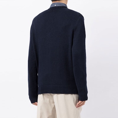 Polo Ralph Lauren 深藍色圖案圓領針織毛衣 710834685-001 Purchase Polo Ralph Lauren 深藍色圖案圓領針織毛衣 710834685-001