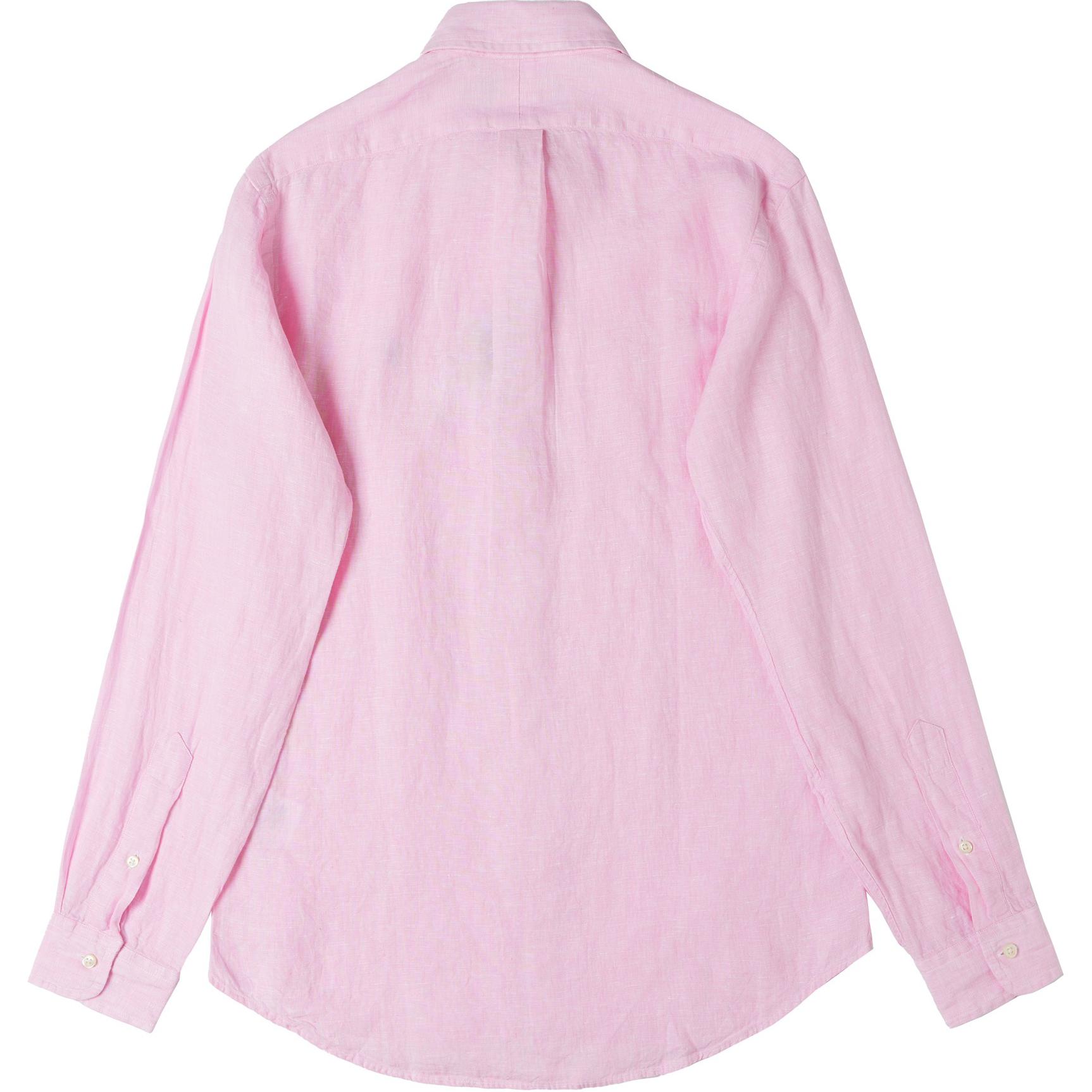 Polo Ralph Lauren  Pink Long Sleeve Shirt with Embroidered Logo. 710937402-007 圖 3