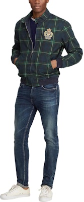 Chaqueta Verde Retro Polo Ralph Lauren Cuadros Insignia Cremallera Manga Larga MNPOOTW16010337D82 Lookbook Chaqueta Verde Retro Polo Ralph Lauren Cuadros Insignia Cremallera Manga Larga MNPOOTW16010337D82