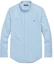 Buy Polo Ralph Lauren Plaid Logo Print Button-Up Shirt Light Blue Long Sleeve 710928255-004
