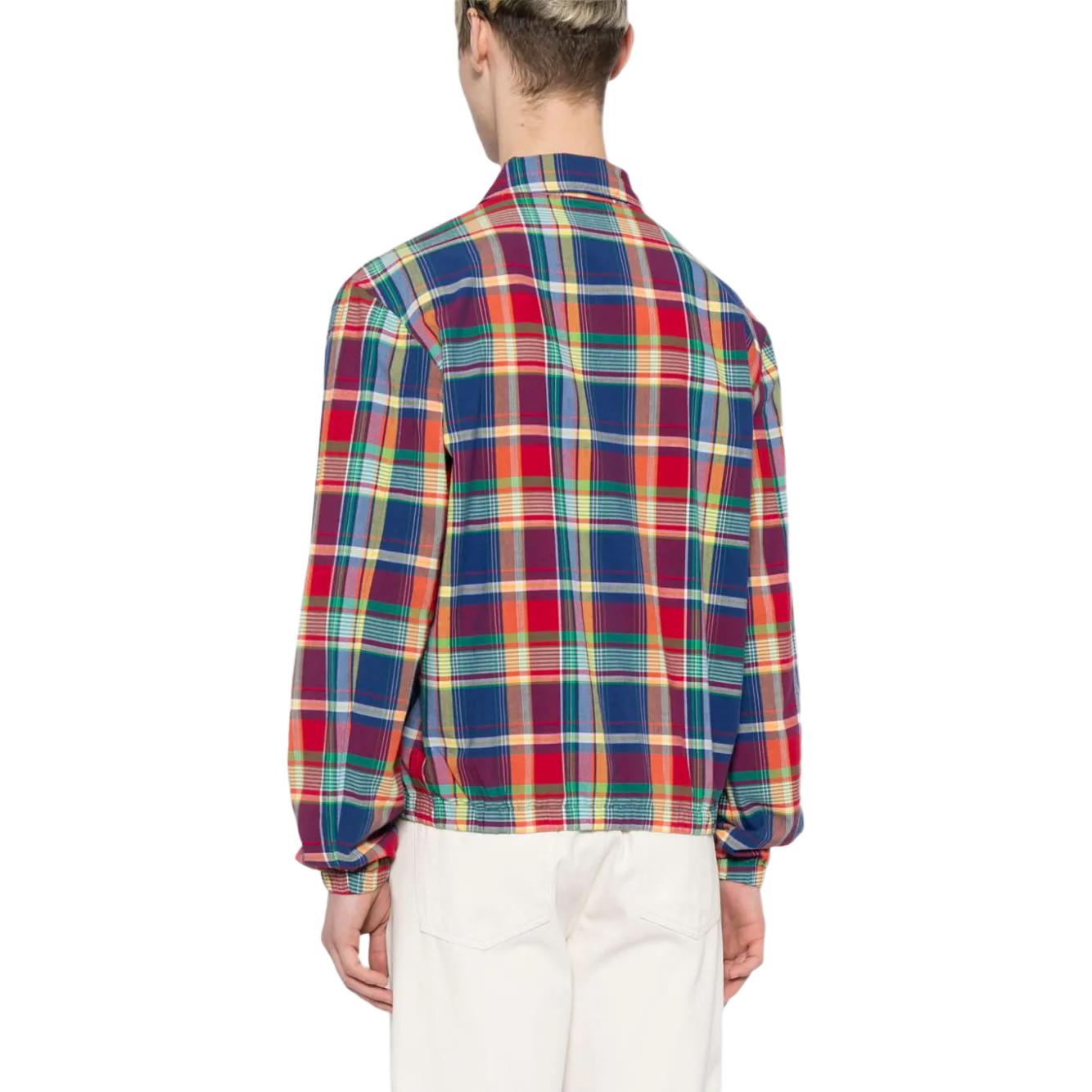 Polo Ralph Lauren  Plaid Long-Sleeve Jacket with Shirt Collar Multicolor. 710928482-001 圖 5