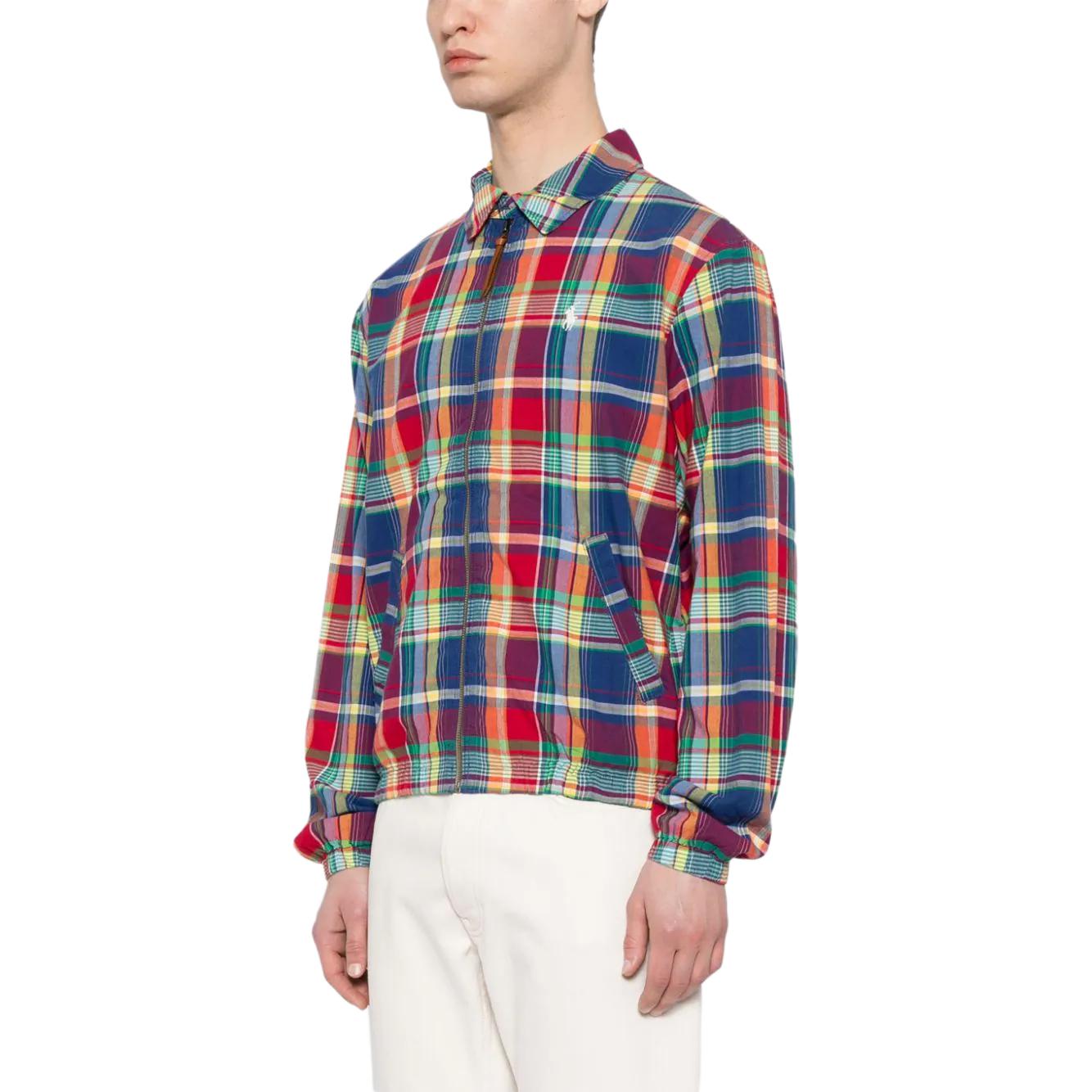 Polo Ralph Lauren  Plaid Long-Sleeve Jacket with Shirt Collar Multicolor. 710928482-001 圖 6