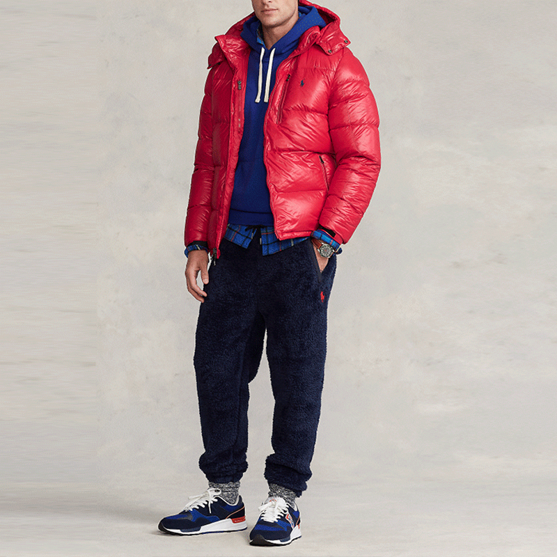 Polo Ralph Lauren  Red Hooded Puffer Jacket with Pony Embroidery. MNPOOTW16020659 圖 3