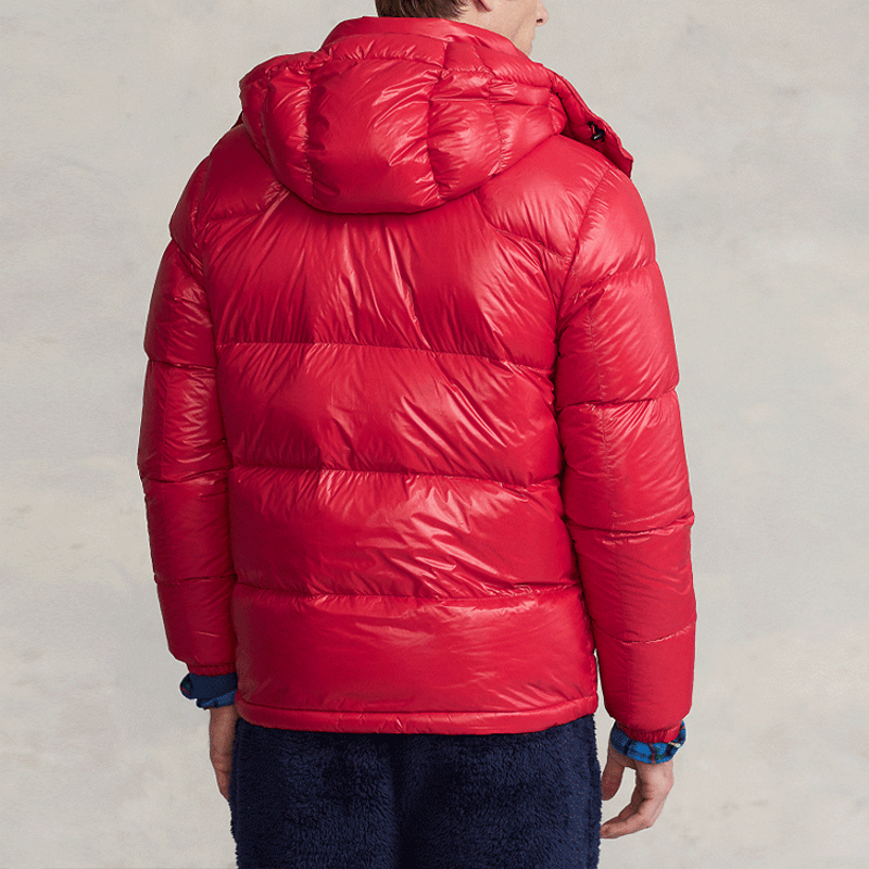 Polo Ralph Lauren  Red Hooded Puffer Jacket with Pony Embroidery. MNPOOTW16020659 圖 5