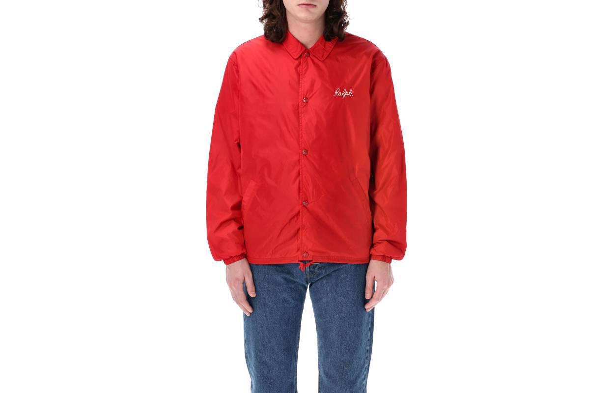 Polo Ralph Lauren  Red Letter Collar Slim Long Sleeve Jacket 710928483-001
