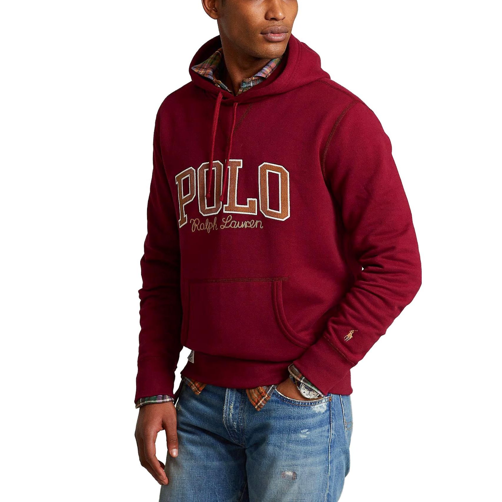 Purchase Polo Ralph Lauren Sweater Pullover Merah Letter. 710917886-002