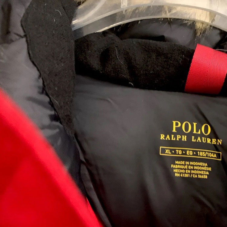 Polo Ralph Lauren  Red Solid Hooded Down Jacket 710731827-003 圖 4
