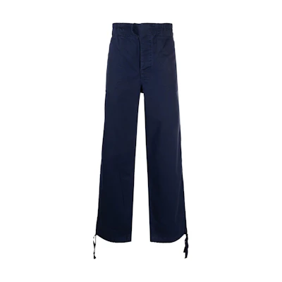 Polo Ralph Lauren Relaxed Fit Navy Blue Logo Patch Casual Pants. 710917155-001