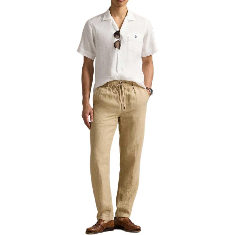 Polo Ralph Lauren  Relaxed Fit Plain Short Sleeve Shirt White 710966421-007 圖 3