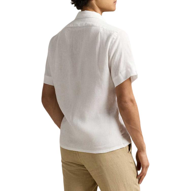 Polo Ralph Lauren  Relaxed Fit Plain Short Sleeve Shirt White 710966421-007 圖 5