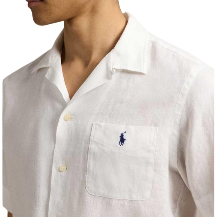 Polo Ralph Lauren  Relaxed Fit Plain Short Sleeve Shirt White 710966421-007 圖 6