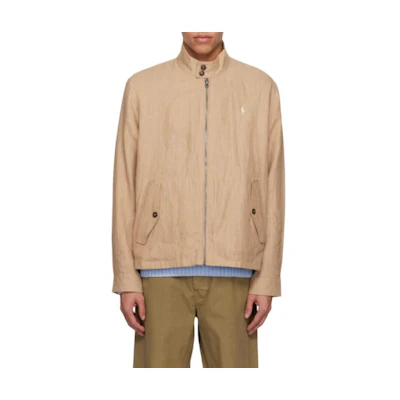 Polo Ralph Lauren Reversible Logo Zip-Up Jacket Beige. 710962187-001