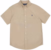 Order Polo Ralph Lauren Camisa Manga Corta Caqui con Logo Bordado. 710905290-002