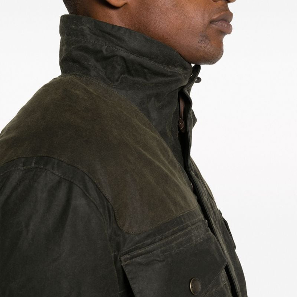 Polo Ralph Lauren  Single-Breasted Cotton Jacket with Detachable Hood Olive Green 710907581-001 圖 6