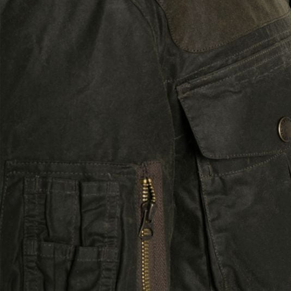 Polo Ralph Lauren  Single-Breasted Cotton Jacket with Detachable Hood Olive Green 710907581-001 圖 7