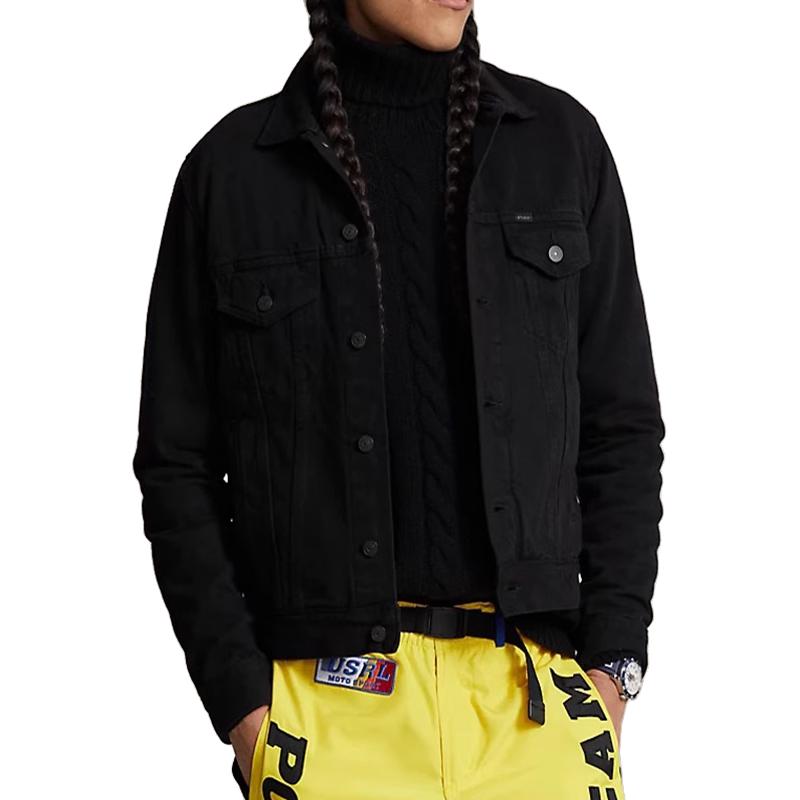 Polo Ralph Lauren  Slim Fit Black Denim Jacket Long Sleeve 710931548-001 圖 3