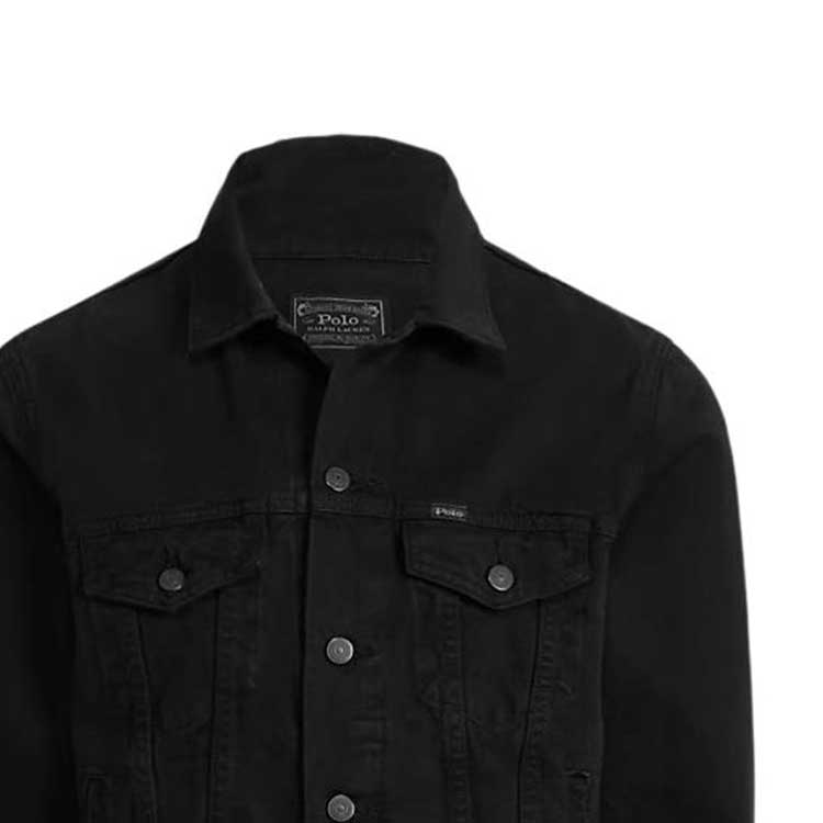 Polo Ralph Lauren  Slim Fit Black Denim Jacket Long Sleeve 710931548-001 圖 5