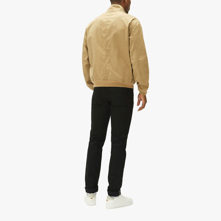 Polo Ralph Lauren  Slim Fit Embroidered Logo Harrington Jacket Brown 710776849-003 圖 5