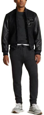 Polo Ralph Lauren Slim Fit Jaket Hitam Lengan Panjang Cetakan Bergaris Surat MNPOOTW16021224 Lookbook Polo Ralph Lauren Slim Fit Jaket Hitam Lengan Panjang Cetakan Bergaris Surat MNPOOTW16021224