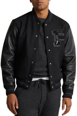 Polo Ralph Lauren Slim Fit Jaket Hitam Lengan Panjang Cetakan Bergaris Surat MNPOOTW16021224 Shop Polo Ralph Lauren Slim Fit Jaket Hitam Lengan Panjang Cetakan Bergaris Surat MNPOOTW16021224