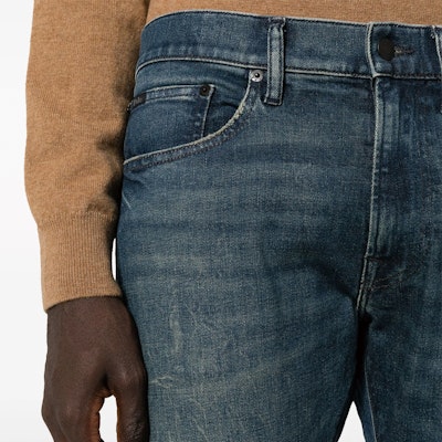 Polo Ralph Lauren 修身低腰牛仔褲 深藍色 背面標誌貼牌 710917218-001 Details for Polo Ralph Lauren 修身低腰牛仔褲 深藍色 背面標誌貼牌 710917218-001