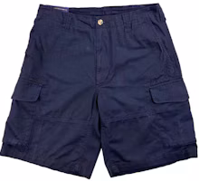 Order Polo Ralph Lauren Solid Color Logo Patch Zip Casual Shorts Blue. 710726941-005