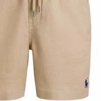 Details for Polo Ralph Lauren 純色休閒寬鬆版型米色短褲 710958586-002