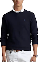 Polo Ralph Lauren Solid Crewneck Pullover Sweater Blue. 710918163-001 Polo Ralph Lauren Solid Crewneck Pullover Sweater Blue. 710918163-001