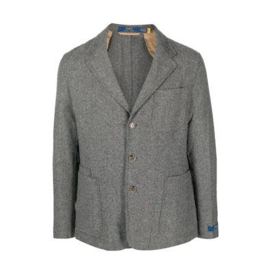 Polo Ralph Lauren Solid Gray Long-Sleeve Suit Jacket. 715919986-001