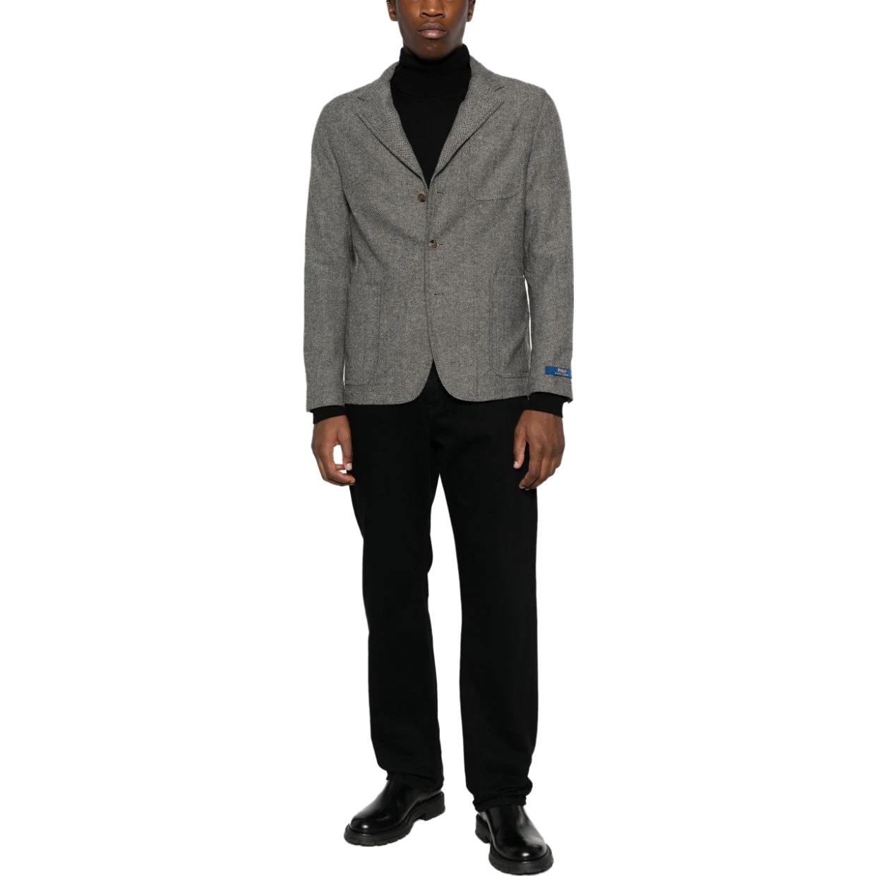 Polo Ralph Lauren  Solid Gray Long-Sleeve Suit Jacket. 715919986-001 圖 3