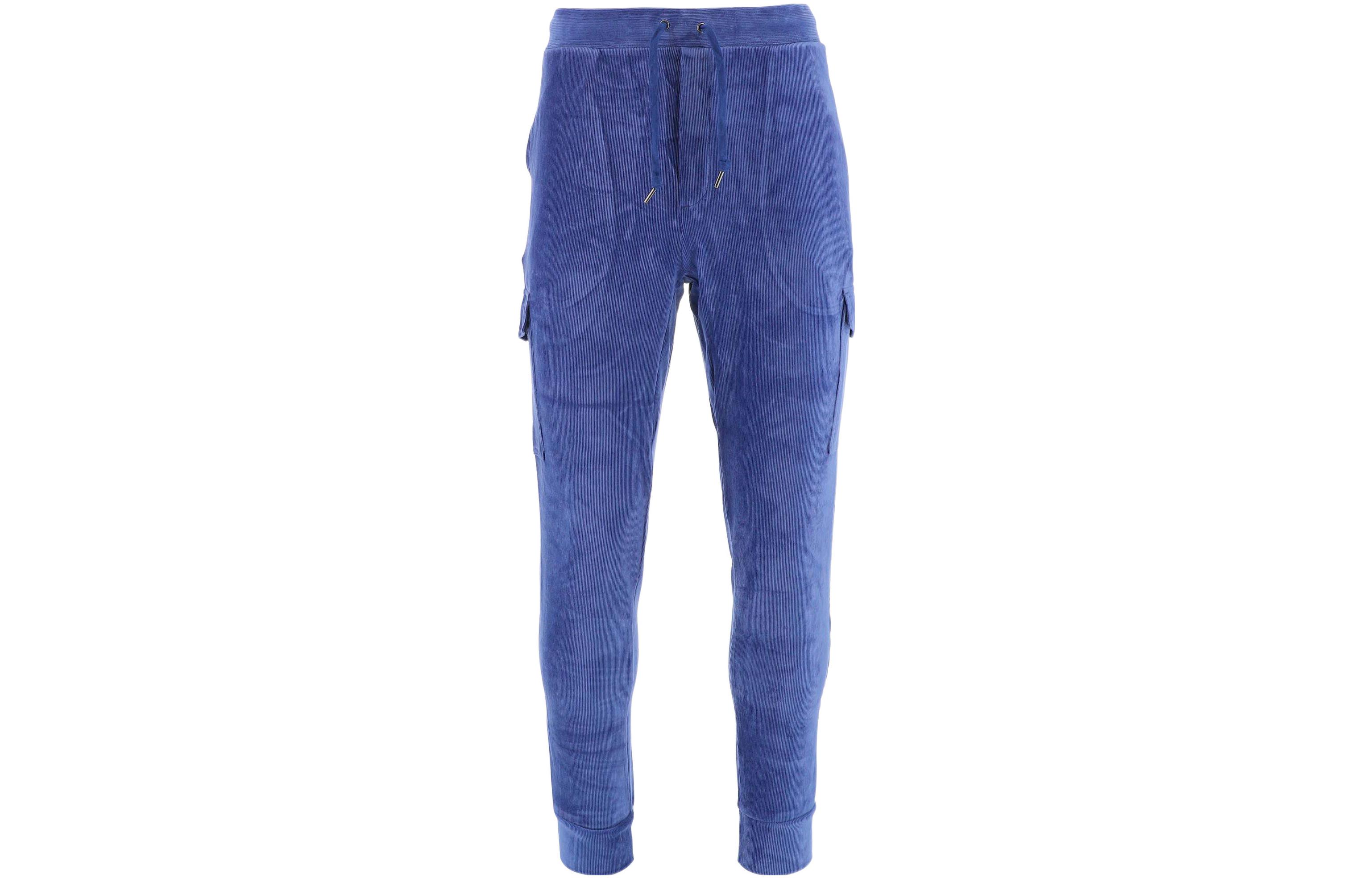 Order Polo Ralph Lauren Celana Jogger Rajut Biru Solid. 710877156-001