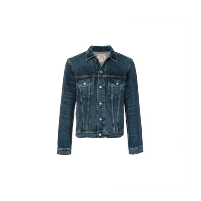 Polo Ralph Lauren Solid Logo Denim Jacket Blue 710673235-001