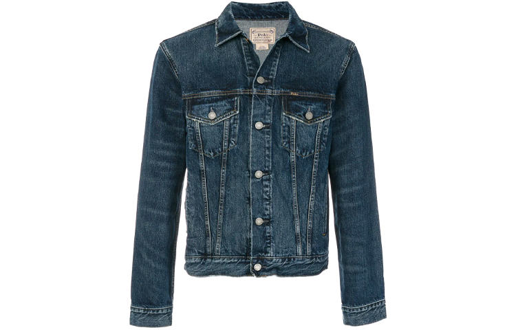 Order Polo Ralph Lauren 經典標誌牛仔外套 藍色 710673235-001