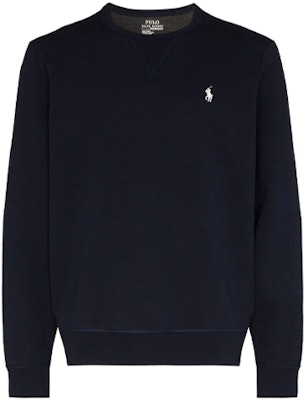 Polo Ralph Lauren Logo Sulam Crewneck Sweatshirt Biru Navy 710675313-017 Buy Polo Ralph Lauren Logo Sulam Crewneck Sweatshirt Biru Navy 710675313-017