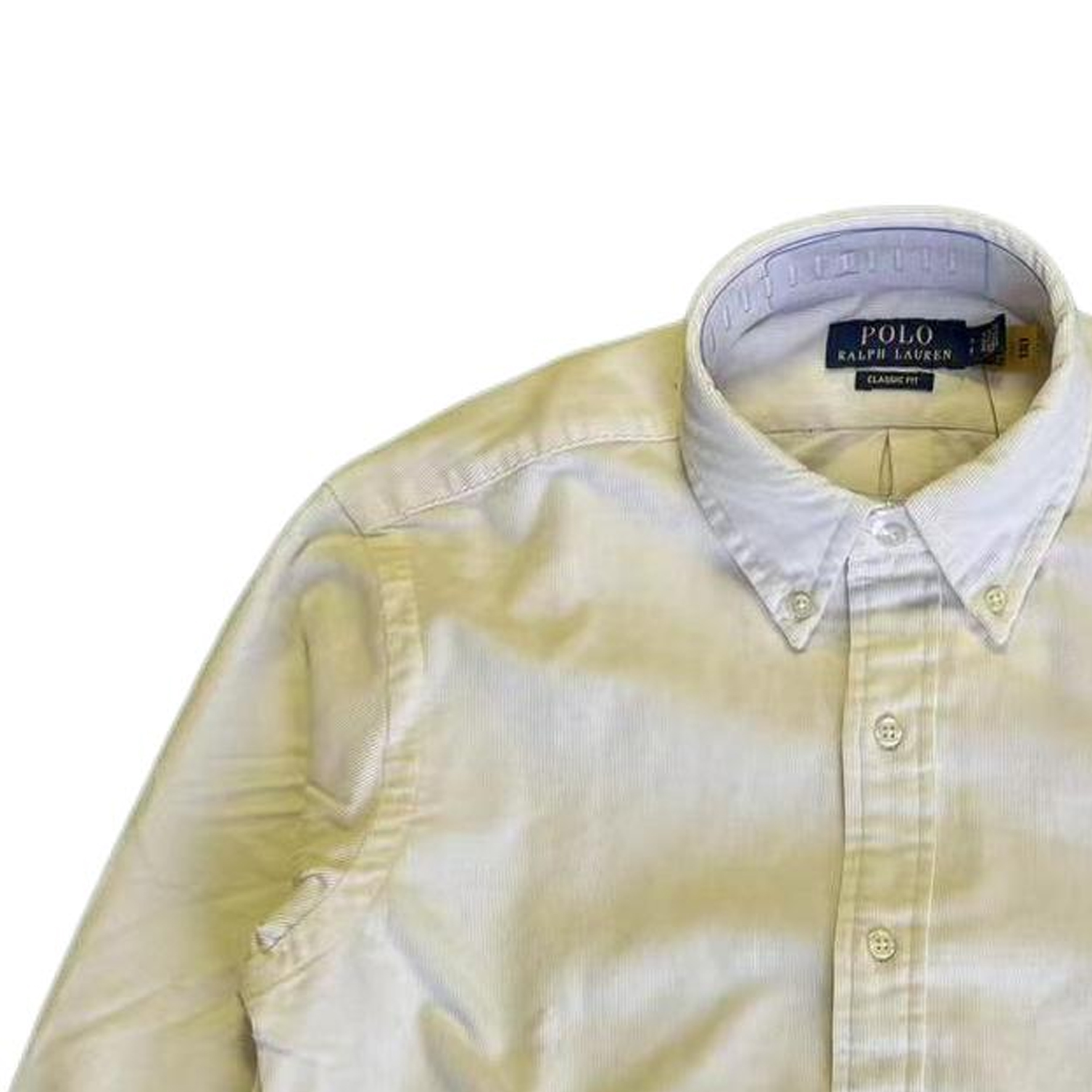 Purchase Camisa Polo Ralph Lauren manga larga logo bordado crema blanco. 710850170-001