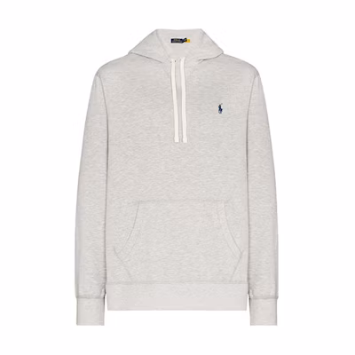 Polo Ralph Lauren Solid Logo Embroidered Pullover Hoodie Grey. 710766778-006
