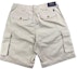 Lookbook ポロ ラルフ ローレン ロゴパッチ ストレート カジュアルショーツ ストーンカラー 710726941-001
