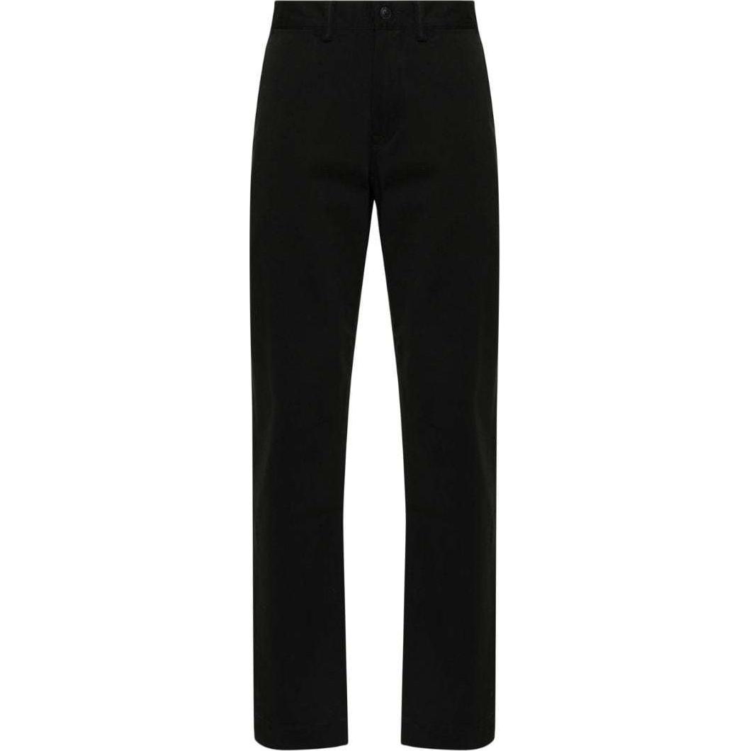 Polo Ralph Lauren  Solid Mid-Rise Tapered Casual Pants Black 710926922