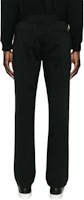 Shop Polo Ralph Lauren 纯色中腰锥形休闲裤 黑色 710926922
