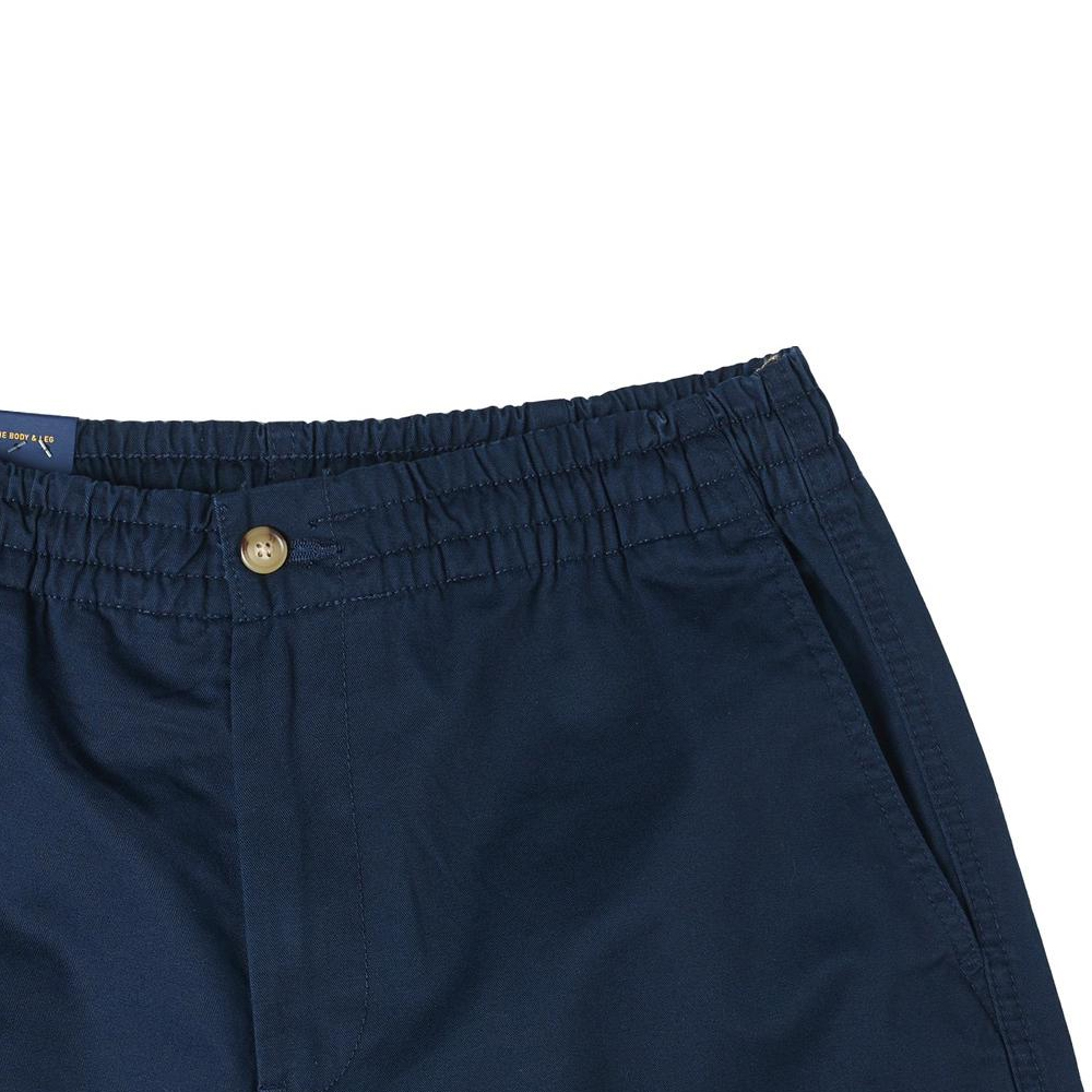 Sizing Polo Ralph Lauren纯棉海军蓝短裤绣标款式。 MNPOSHO14G20101-400