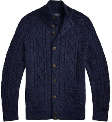 Polo Ralph Lauren Solid Navy Blue Long-Sleeve Knit Cardigan. 710955904-001 Order Polo Ralph Lauren Solid Navy Blue Long-Sleeve Knit Cardigan. 710955904-001