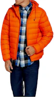 Polo Ralph Lauren Solid Orange Hooded Zip Puffer Jacket. 710829156-003 Polo Ralph Lauren Solid Orange Hooded Zip Puffer Jacket. 710829156-003