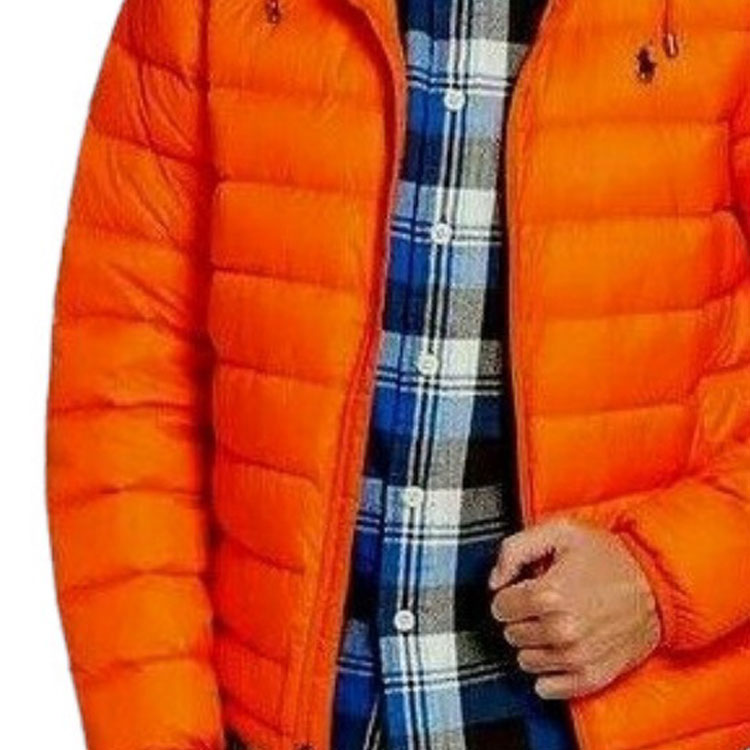 Polo Ralph Lauren  Solid Orange Hooded Zip Puffer Jacket. 710829156-003 圖 6