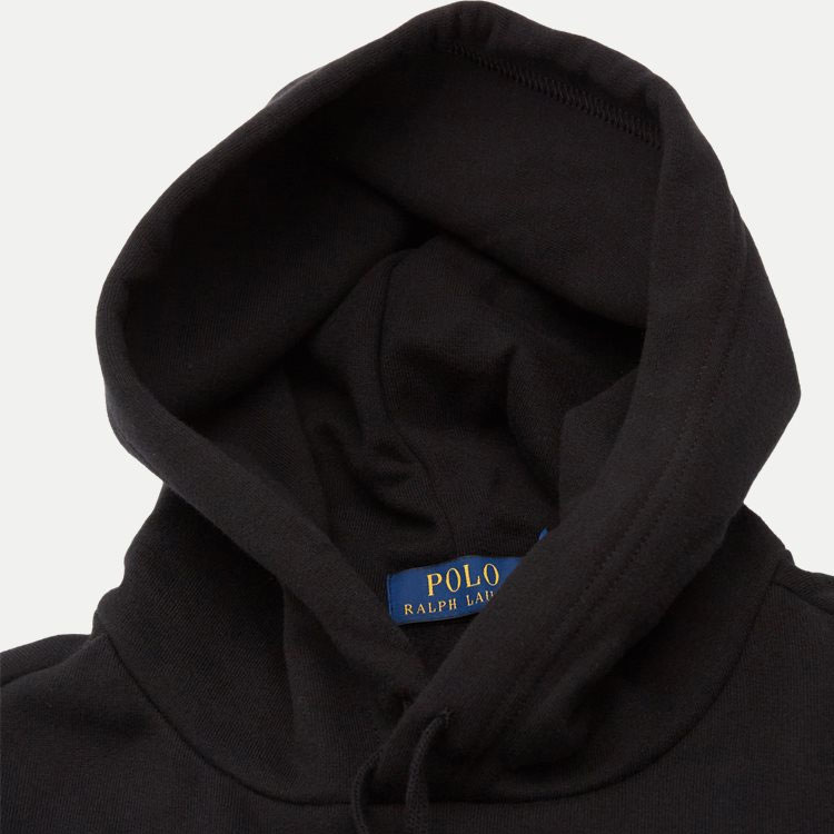 Purchase ポロ ラルフ ローレン ソリッド プルオーバー カジュアル スウェットシャツ ブラック 710917886-006